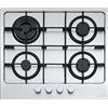 Franke FHMA 604 3G DC XS C Nero, Acciaio inox Da incasso 59 cm Gas 4 Fornello(i)