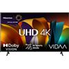 Hisense 50A69N TV 127 cm (50") 4K Ultra HD Smart TV Wi-Fi Nero 300 cd/m²