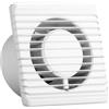 SIP ASPIRATORE ESTRATTORE DA MURO VENTILATORE VENTOLA ASPIRA FUMO ODORI ARIA D.125