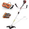 FUXTEC Akku Motorsense FX-E2MSC SET 40V