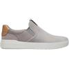 Timberland Slip On Uomo in Tessuto Grigio con Tallone Cuoio