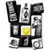 Nostalgic-Art VD - Set Magneti Gin Tonic