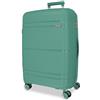 Roll Road Universe Valigia grande verde 50 x 75 x 29 cm Rigido 4,1 kg Chiusura TSA Polipropilene 4,1 kg 96LExtensibile, Verde, Taglia unica, Valigia grande