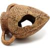 Amtra Deko Anfora Media - Decorazione in Resina atossica per Acquari, Accessorio Ornamentale subacqueo, Decorativo rifugio nascondiglio, Dipinto a Mano, Dimensione 6 * 10 * 10 cm
