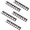 iHaospace 5Pcs WS2812 5050 RGB 8 Bit 8 LED Luce Striscia Driver Board 8 Canali Built-in Full Color-Driven Scheda di Sviluppo Nero per Arduino