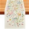 DIELIANHUA Tovaglia Pasquale, Runner da Tavola di Pasqua, 33 x 183 cm Runner da Tavola di Buona v, Decorazioni Primaverili per la Tavolas Della Cucina per le Decorazioni Della Festa di Pasquas/A
