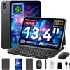 VekfulPC T60Pro Tablet 13,4 Pollici Android 16 Tablet con Tastiera 120Hz Display 24GB RAM