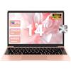 bvate 2026 PC Portatile 14 pollici Notebook Win 11 upto 2.8 GHz 256 GB ROM