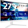 Philips Gaming Monitor 27M2C5501 27 pollici Curvo 2560x1440 WQHD 180Hz Fast VA