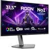 AOC Gaming Monitor AG326UD 32 pollici 3840x2160 UHD 165Hz QD OLED Panel 0.03ms