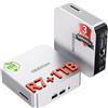 GEEKOM A6 Mini PC con AMD Ryzen 7 6800H e Radeon 680M 1TB SSD 16GB DDR5
