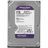 Western Digital HDD 2 Tera Purple WD Western Digital per DVR Videosorveglianza 2000 GB 3.5"