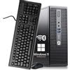 Amazon Renewed HP ProDesk 400 G3 SFF Desktop Intel Core i3-6100 8 GB di RAM SSD da 256 GB Wi FI