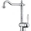 Franke Miscelatore da Incasso Rubinetto Cucina Mono Comando Franke Old England Canna girevole Cromato - 0737966 - 115.0060.360