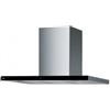 Franke Cappa a Parete 90 cm Acciaio Inox e Vetro Nero Franke ARNO 90 XS/BK - 325.0608.800