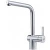 Franke Miscelatore da Incasso Cucina Monocomando Canna Girevole Acciaio Inox Satinato Franke Atlas Neo - 115.0521.435