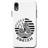 Brittany Celtic Culture Custodia per iPhone XR Breizh Bretagna Triskel Breton Heritage Design