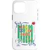 V8Shop Back To School High School Custodia per iPhone 16 Pro Max Scuola superiore equipaggio Back School Carino Pastelli Studente Insegnante