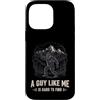 Sasquatch Seeker Designs Custodia per iPhone 14 Pro Max Bigfoot Sasquatch Unico Foresta Mountain Guy