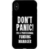 Emergency Services Staff Gifts & T-Shirt Custodia per iPhone XS Max Responsabile Finanziamenti