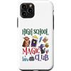 V8Shop Back To School High School Custodia per iPhone 11 Pro High School Magic Club Carino Halloween Scuola Studente Insegnante