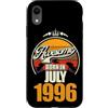 FernwehFarben Studio Geburtstage Custodia per iPhone XR Grande da luglio 1996 30° compleanno frase 30 anni