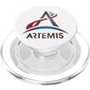 Officially Awesome Space Merch by Witty NASA Artemis Programma Logo SLS Stiamo andando Luna a Marte 2024 PopSockets PopGrip per MagSafe