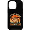 Back to School First Day Hawks Vintage B Custodia per iPhone 13 Pro I'm Ready to Crush 3rdGrade Hawk Occhiali da sole retrò divertenti