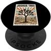 National Park Joshua Tree Vintage Califo Joshua Tree National Park Escursionismo Campeggio all'aperto PopSockets PopGrip Adesivo