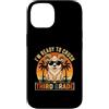 Back to School First Day Rams Vintage Bo Custodia per iPhone 14 I'm Ready to Crush 3rd Grade Ram occhiali da sole retrò divertente cool