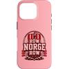 Row Norge Viking Co Custodia per iPhone 16 Pro Norvegia Viking Row Norge Row Dragon Boat Nordic Rowing Crew