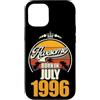 FernwehFarben Studio Geburtstage Custodia per iPhone 12/12 Pro Grande da luglio 1996 30° compleanno frase 30 anni