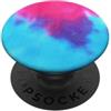 YO! Motivo a colori Retro Blu Turchese Rosa Batik PopSockets PopGrip Adesivo