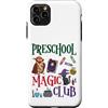 V8Shop Back To School Preschool Custodia per iPhone 11 Pro Max Prescolare Magia Club Carino Halloween Scuola Studente Insegnante