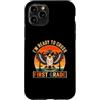 Back to School First Day Falcons Vintage Custodia per iPhone 11 Pro I'm Ready to Crush 1st Grade Falcon occhiali da sole retrò divertente