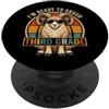 Back to School First Day Rams Vintage Bo Occhiali da sole con scritta I'm Ready to Crush 3rd Grade Ram Funny Retro Cool PopSockets PopGrip Adesivo