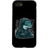 coder cyber hoodie dolphin code dolphin Custodia per iPhone SE (2020) / 7/8 Coder Dolphin con cappuccio