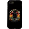 Back to School First Day Panthers Boys C Custodia per iPhone SE (2020) / 7/8 I'm Ready to Crush 3rd Grade Panther Occhiali da sole divertenti retrò