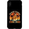 Back to School First Day Mustangs Boys G Custodia per iPhone XS Max I'm Ready to Crush 3rd Grade Mustang occhiali da sole retrò divertente