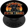Back to School First Day Panthers Boys C I'm Ready to Crush - Occhiali da sole Panther di 5° grado, retro divertente PopSockets PopGrip Adesivo