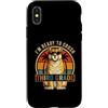 Back to School First Day Cougars Vintage Custodia per iPhone X/XS Occhiali da sole con scritta I'm Ready to Crush 3rd Grade Cougar Funny Retro