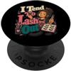 Lash Tech Humor Co Tendo a scatenare l'umorismo sulle ciglia PopSockets PopGrip Adesivo