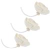 GATHINESS Profumatore Millefiori con Fiore di Cotone di Riso, Set da 3 Pezzi, Diffusore di Oli Essenziali per Casa e Ufficio, Design Naturale e Decorativo