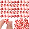 DIELIANHUA 60 Pezzi Mini Caramelle Natalizi in Argilla Polimerica, Caramelle Finte Decorative, Decorazioni Natale Caramelles, Mini Decorazioni Natalizie, 1.1 x1.1 CM, per Deco Natalizie
