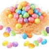 DIELIANHUA 80 PCS Mini Uova di Pasqua, Uova di Pasqua in Schiuma, Uova di Pasqua Decorative, Uovas di Pasquas Piccole, per Realizzare Decorazioni Pasquali per la Tavola, Cappelli Pasquali