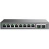 Grandstream Switch L2 Lite 8x2,5G + 2x10G SFP (10 porte), Switch di rete