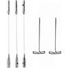 ChiaoGoo SWIV360 Cavo Argento 5 cm Small per Ferri Circolari - 1 unità