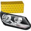HELLA 1EL 010 749-221 FF/Alogeno-Faro principale ECE, per veicolo circolazione Dx, anteriore Dx