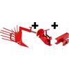 AgriEuro Premium Assolcatore AS1-5 con ali scavapatate e attacco a due bulloni registrabile con barra portattrezzi - Per motocoltivatori da 6-10HP