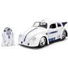 Jada Toys - Star Wars 1959 VW Drag Beetle 1:24 con Personaggio, modellino Die-Ca